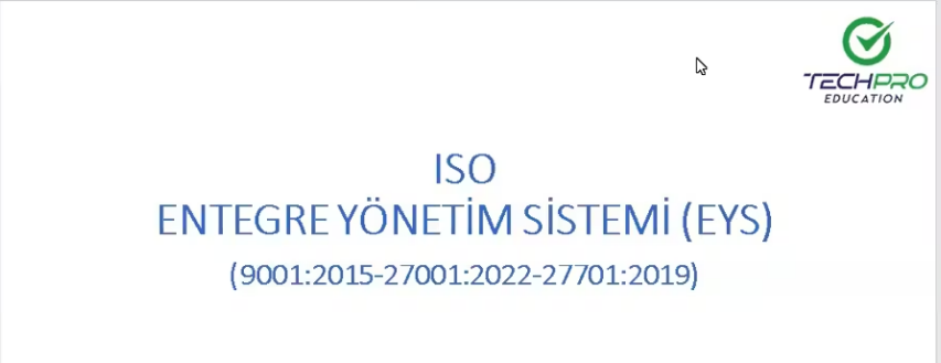 ISO Entegre Yönetim Sistemleri