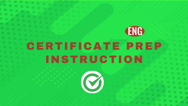 CERTIFICATE PREP (Comptia Security+) INSTRUCTION  383